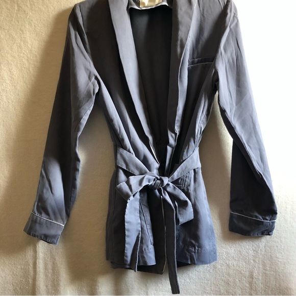 H&M Conscious line grey lounge sleepwear robe - Picture 3 of 8